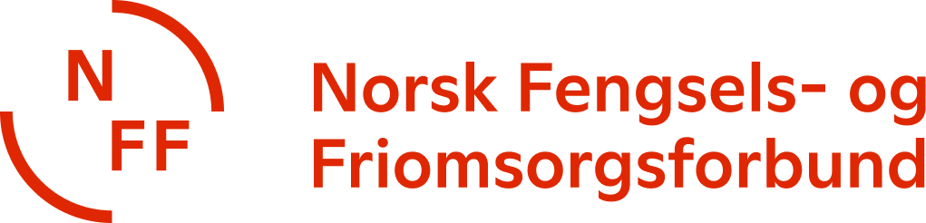 NFF-logo – rød | Norsk Fengsels- og Friomsorgsforbund